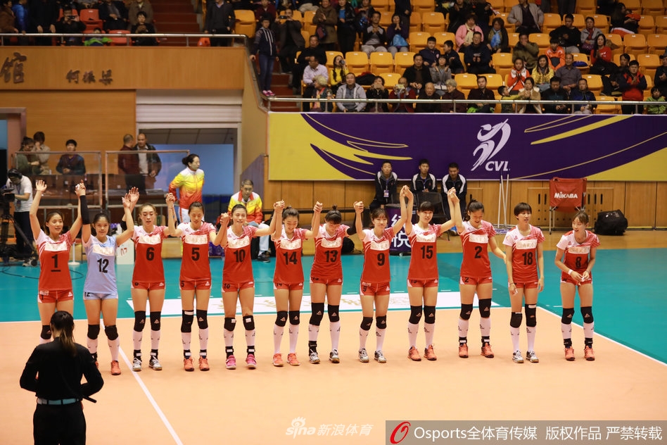 中国女排超级联赛河北0:3北京
