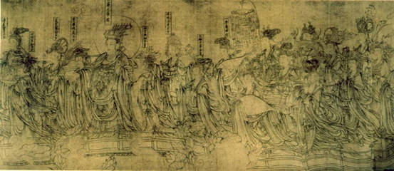 点击查看源网页 徐悲鸿与古画《八十七神仙卷》